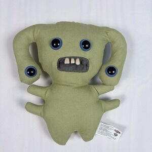 Fuggler Fuggs on the Block, Funny Ugly Monster Plush, Foolish four eyes 9"